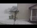 Golf ball size hail storm Airdrie August 7th 2014