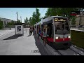 I drove line 62 with passengers - Tram sim Vienna #1