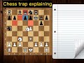 Fischer's Trap to crush Sicilian players! | explaining the trap #chess #chesstrap