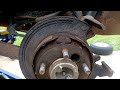 2004 Jeep Wrangler Rear Brake Pads and Rotors Remove and Replace Change out