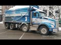 Contant C-1016B & Volvo G740B Snow fighter at work in Montreal