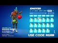 ALL ICON SERIES DANCE & EMOTES IN FORTNITE! (JING)