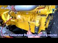 Diesel Generator Training, Parts and components and working principle explain Power learning part 1