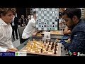 Magnus Carlsen thinks for 64 seconds in a 3-minute blitz game | Magnus vs Arjun | World Blitz Team