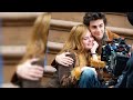 Timothée Chalamet and Elle Fanning share a sweet moment as they film a New York scene for the upcomi