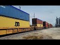 BNSF SD70ACE Trailing on CPKC M259 April 28-29th 2024