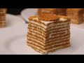 كيكة العسل الروسية 🍯 طبقات من السعادة هتاخدكم لعالم تاني ! honey cake