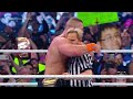 John Cena vs AJ Styles - WWE Championship Match Royal Rumble 2017 highlight