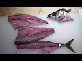 Japanese Food - FISH CUTTING SKILLS Salmon, Mackerel, Squid Sushi Kyoto Seafood Japan