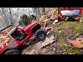 RC Rock Crawler Group Trails with FPV