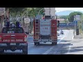 PARTENZA APS IVECO CITY 2020 E FORD RANGER VVF FOLLONICA IN SIRENA -  FIRE ENGINE RESPONDING CODE 3