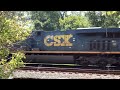 DPU on a fast CSX coal Train at Harpers Ferry, WV