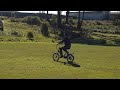 David Smith tries an Electric Bike