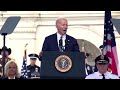 Biden speaks at police memorial as unions embrace Trump | REUTERS