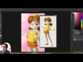 Photoshop Tutorial: Recreating Bowser's Peach Wallpaper!