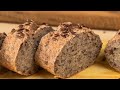 Lost 10 kg in a month! Eat healthy lentil bread in 5 minutes - Grandma's recipe