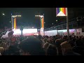 Crowd Karaoke at Wembley singing Abba Dancing Queen after Ed Sheeran concert