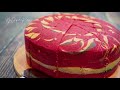 Moist Chocolate Red Velvet Double Marble Cake | Red Velvet Cake | MyHot Kitchen