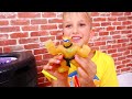 Vlad and Niki play with Heroes of Goo Jit Zu Toys