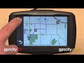 Garmin zumo 590LM: Creating a Route with the Trip Planner with GPS City