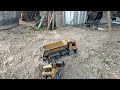 RC Construction truck Bulldozer 1569 , Excavator 1550 and Truck 1573, #truck #rchuina #rccars