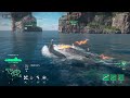 Modern warships submarine battle 5vs5