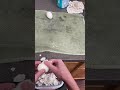 Peeling an egg