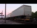 BNSF 8012 Chases BNSF 7896 in Mazon, IL 7/24/20