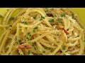 Spaghetti aglio, olio e  peperoncino - Si fa così | Chef BRUNO BARBIERI