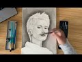 Drawing Treasure’s HYUNSUK Using Pencil