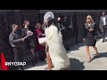 Naomi Campbell and kimora Lee Simmons attends André Leon Talley memorial in Harlem New York