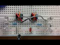 POLICE LIGHT LED CIRCUIT ON BREADBOARD