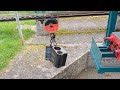 A short demonstration of a superb Miniature steam crane