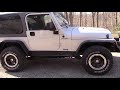 Jeep Wrangler TJ Flat Fender Flares and Rocker Protector Installation