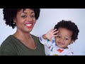 Toddler's Easy Curly Hair Routine Boys | LaToya Ebony