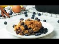 Higher Protein Blueberry Baked Oatmeal