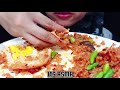 ENDULITA💥ASMR NASI GORENG CAMPUR TERONG, TELUR CEPLOK, TOPING PETE N RAWIT | MUKBANG | Eating Sounds