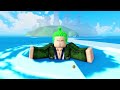 Blox fruits, Noob To Pro as Zoro but all NPCs are Alive PT2