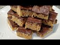 Peanut Butter Rice Krispies Treats! | Super EASY Recipe