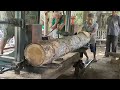 Find beauty in every step  || Amazing Lumberking Sawing.