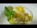 HOW TO MAKE MANGO FROZEN YOGHURT || FROZEN SUMMER TREATS