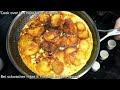 If you have 3 potatoes and 4 eggs. Potatoes made like this. Quick and easy recipe. ASMR