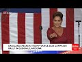 Kari Lake Shares 'My Final Message To The News Media' At Trump-Vance 2024 Rally In Glendale, Arizona