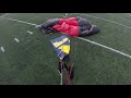 Parachuting Into Michigan Stadium with 