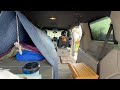 ANOTHER  Way to Keep Warm in Your Van |  Staying Warm In Your Car | A Tent in Your Van