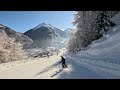 Fast Unedited Longest 15km Ski Run in Sölden, Austria