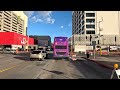 Driving Around Downtown Las Vegas During the Day in 4k Video