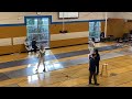 Foil fencing