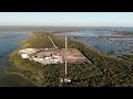 RFK TECH USA #dronevideo  #celltower #verizon #tmobile #floridakeys Cudjoe Key #5g #uwb #n77