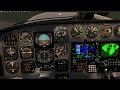 ILS RNWY 24 ENSG Sogndal Haukåsen | Cessna 414W Chancellor